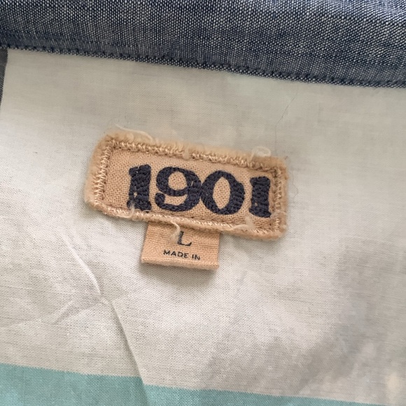 Men’s 1901 Button Down Dress Shirt - Picture 5 of 6